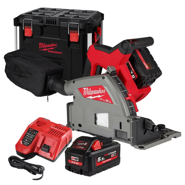 M18 FUEL™ SEGA AD AFFONDAMENTO DA 55 MM PER LEGNO, COMPATIBILE CON GUIDA PARALLELA Milwaukee
