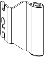 BANDELLA FORBICE AD ANGOLO DOPPIA TAZZA 12/20-13 ARGENTO