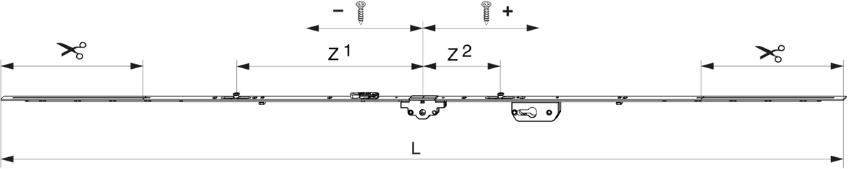 CREMONESE MULTIMATIC 1750 E25 CON SERRATURA PZ 1750 CON 2 FUNGHI HBB 1.251-1.750 ARGENTO