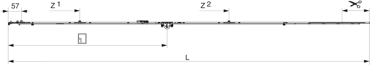 CREMONESE MULTIMATIC 1700 E15 FIX CON BILANCIERE 2 FUNGHI HBB 1.591-1.700 HM 700 ARGENTO