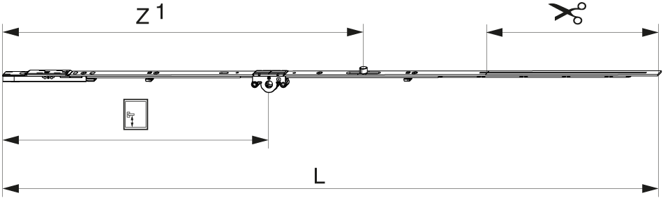CREMONESE AD INVERSIONE MULTIMATIC 1590 E15 CON 1 NOTTOLINO HBB 1.341-1.590 HM 600 ARGENTO
