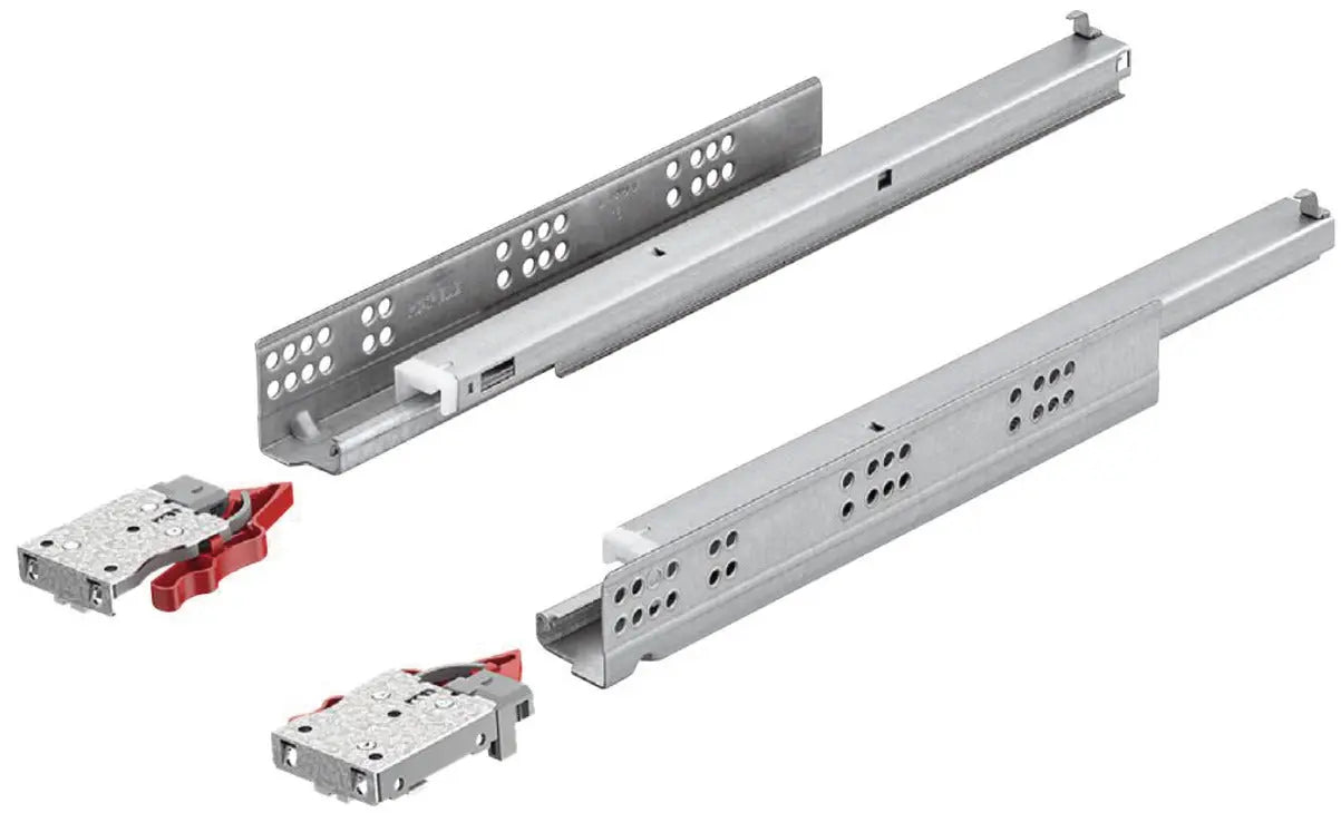 GUIDA CON MONTAGGIO INVISIBILE, HÄFELE MATRIX RUNNER UM A30, USCITA TOTALE, PORTATA FINO A 30 KG AMM 250MM Hafele