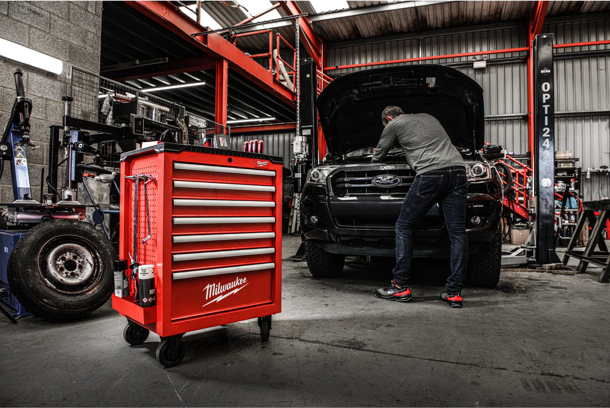 CARRELLO MILWAUKEE PORTAUTENSILI 7 CASSETTI INTERMEDIO