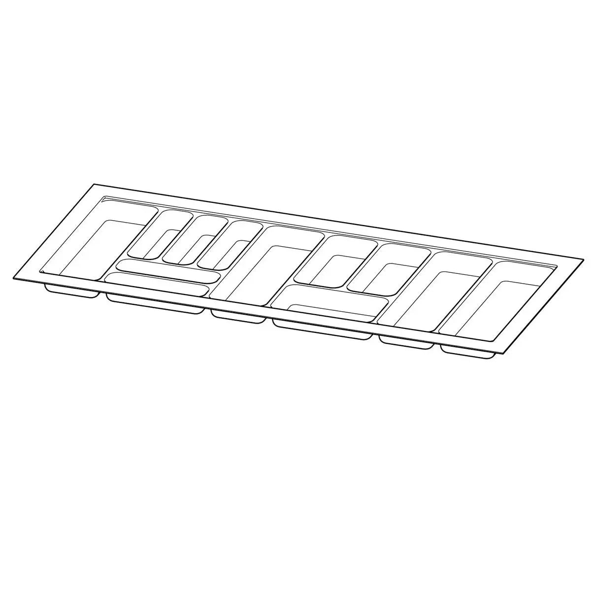 VASSOIO ORGATRAY 440, BIANCO, 441-520 / 1091-1150, BIANCO Hettich