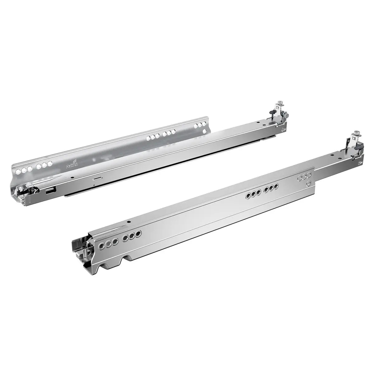 GUIDA A ESTRAZIONE TOTALE ACTRO 5D L (40 KG) SI SILENT SYSTEM, COMPATIBILE CON PUSH TO OPEN SILENT, 400 MM, SINISTRA E DESTRA Hettich