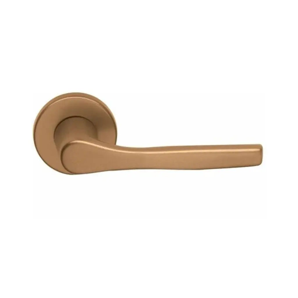 MANIGLIA PER PORTA GINEVRA ARGENTO SATINATO Brackle