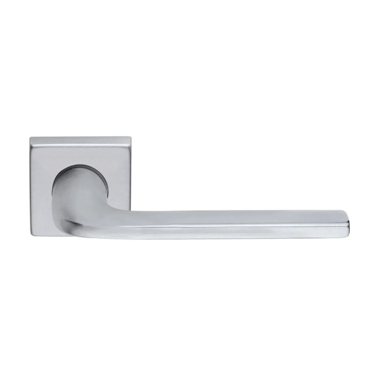 MANIGLIA PER PORTA SELENE CROMO SATINATO Brackle