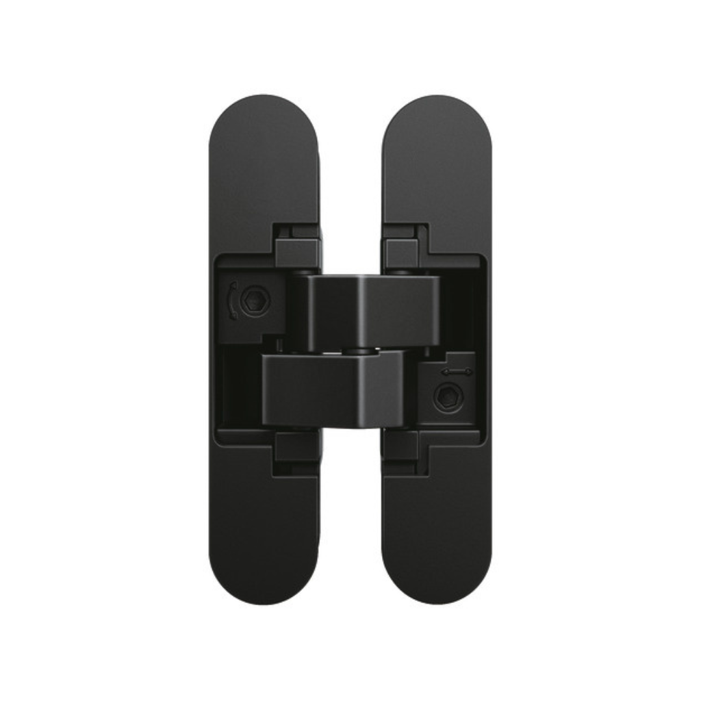 CERNIERA AN 170 3D PORTATA 60 KG NERO RAL 9005