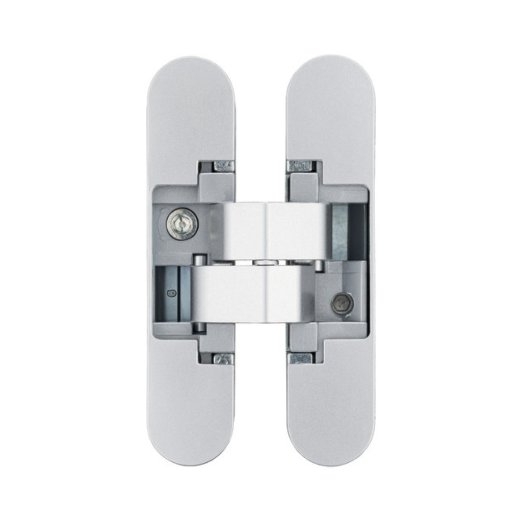 CERNIERA AN 150 3D PORTATA 40 KG CROMO SATINATO