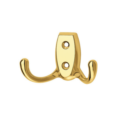 GANCI GUARDAROBA, PRESSOFUSIONE DI ZINCO CON 2 GANCI HÄFELE DECO