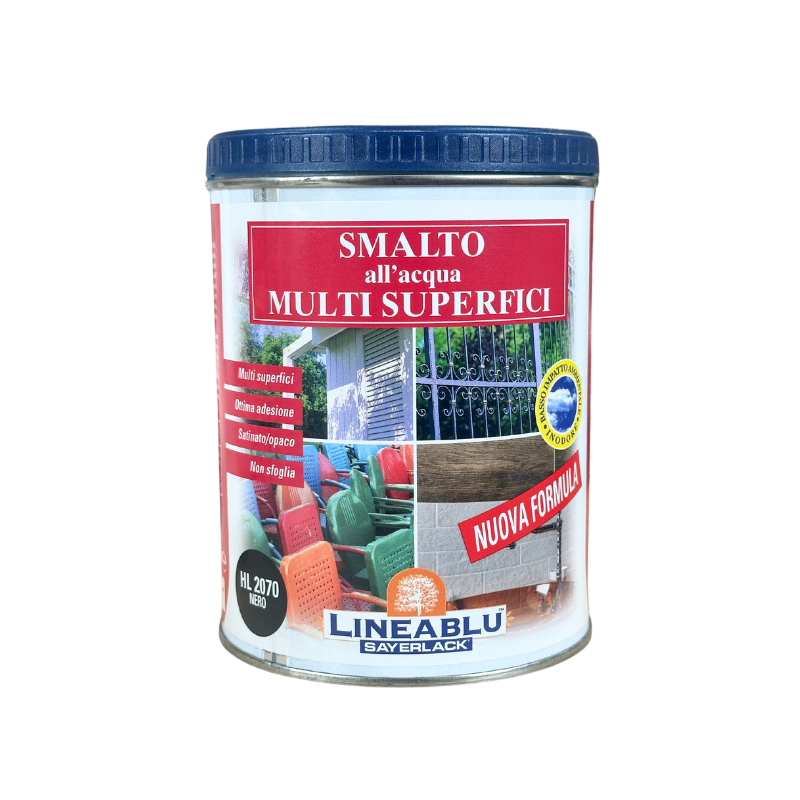 SMALTO HYDRO MULTISUPERFICI NERO HL2070 0.75 ML