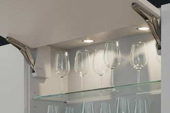 LAMPADA DA APPLICARE E DA INCASSARE, HÄFELE LOOX LED 3038 24 V FOTO Ø 55 MM