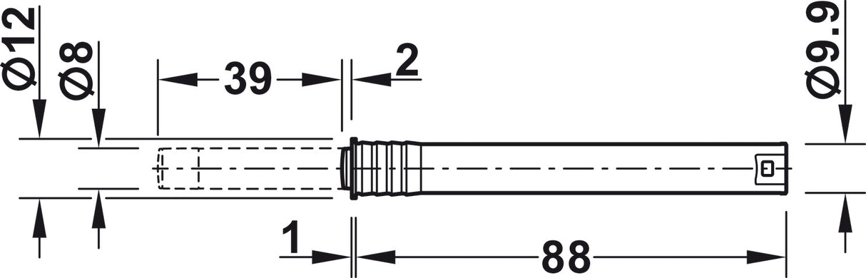 CRICCHETTO A PRESSIONE, DA PERFORARE