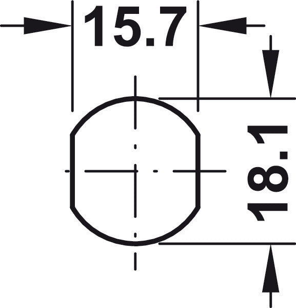 SERRATURA A LEVA, CON CILINDRO A PIASTRINE MONTATO FISSO, CON LEVA DI CHIUSURA DIRITTA