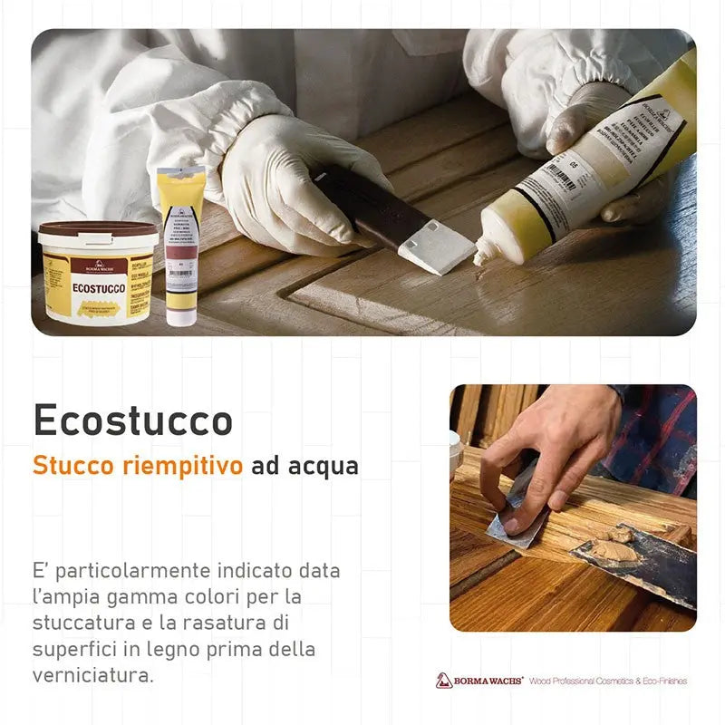 STUCCO PER LEGNO BORMA WACHS FINITURA ROVERE (51) BARATTOLO DA 1 KG Borma Wachs