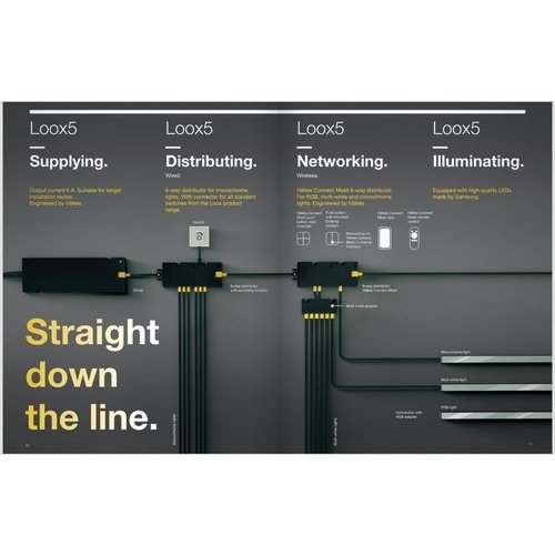 MODULO LAMPADA, HÄFELE LOOX LED 3092 24 V MODULARE, A 2 POLI (MONOCROMATICO) FORO Ø 58 MM ALLUMINIO