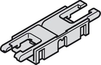 CONNETTORE A CLIP PER HÄFELE LOOX5 STRIP LED 8 MM A 2 POLI (MONOCROMATICO O TECNICA A 2 FILI MULTI-WHITE) Hafele