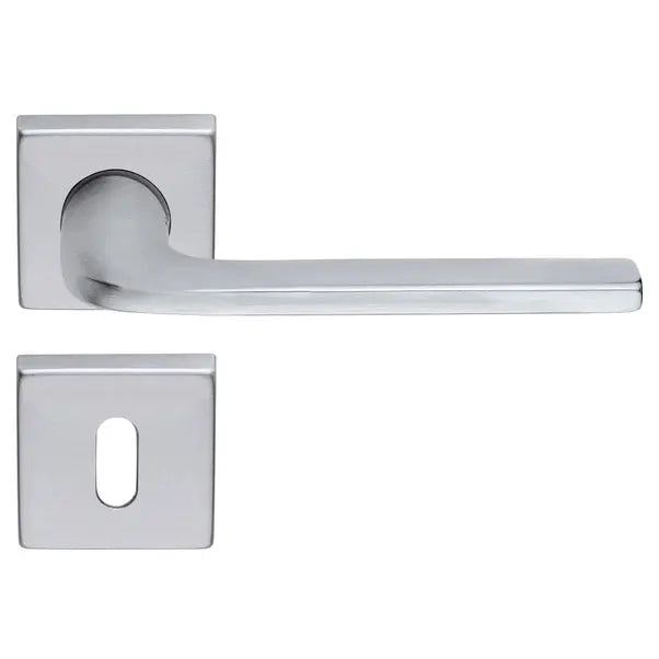 MANIGLIA PER PORTA SELENE CROMO SATINATO Brackle