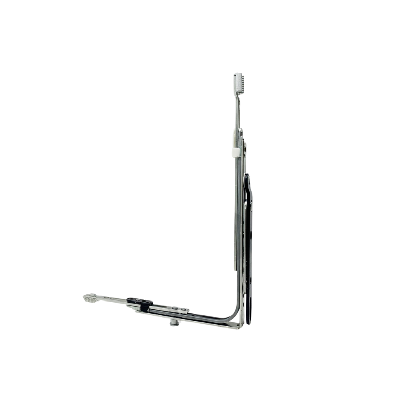 MOVIMENTO ANGOLARE MUTLIMATIC PER ASTA A LEVA VARIABILE 1250 CON LEVA 1 FUNGO HBB 801-1250 ARGENTO