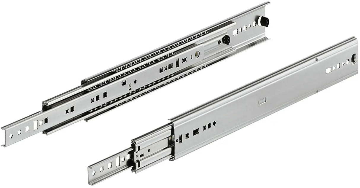 USCITA TOTALE, ACCURIDE 7957, PORTATA FINO A 160 KG, ACCIAIO, MONTAGGIO LATERALE/A SQUADRA Hafele