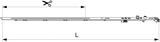 FRONTALE CERNIERA A-B SUPERIORE PARTE ANTA MULTIMATIC RASABILE 600 LBB 350-600 ARGENTO