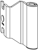 BANDELLA FORBICE AD ANGOLO DOPPIA TAZZA 12/18-11 ARGENTO Maico srl