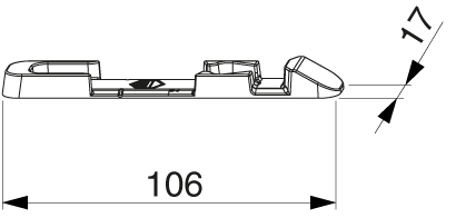 SCONTRO RIBALTA BATTUTA LISCIA/18 ARGENTO