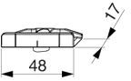 SCONTRO NOTTOLINO CON PERNO DI POSIZIONAMENTO 12x3 BATTUTA 18 Maico srl