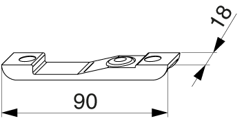 SCONTRO CUNEO SOLLEVAMENTO ARCO PER A4 ARGENTO