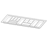 ORGATRAY 440, BIANCO, 441-520 / 1091-1150, BIANCO