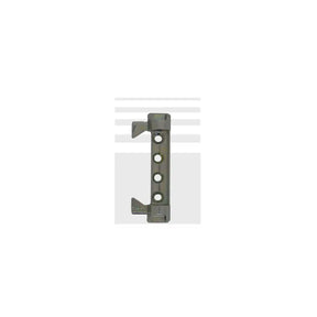 SUPPORTO FORBICE IN APPOGGIO 12/18 ARGENTO Maico srl