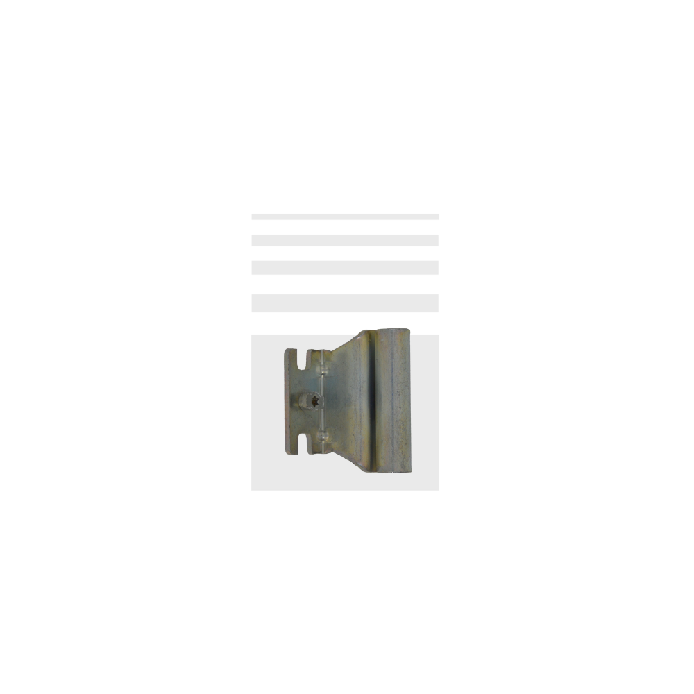 BANDELLA FORBICE AD ANGOLO PVC E IN APPO12/18-9 ARGENTO