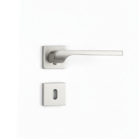 MANIGLIA PER PORTA MIREA CROMO SATINATO