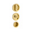 Kit Maniglia per Porte Scorrevoli Tondo Oro Brackle