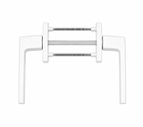 MANIGLIA PER FINESTRA 1033 PASSANTE Brackle