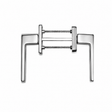 MANIGLIA PER FINESTRA 1033 PASSANTE Brackle