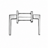 MANIGLIA PER FINESTRA 1033 PASSANTE Brackle