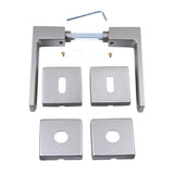 MANIGLIA PER PORTA AURA CROMO SATINATO Brackle