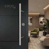 Maniglione 302 Zancato Per Porta In Acciaio Inox Brackle