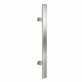 Maniglione Per Porta Modello Dritto Rettangolare In Acciaio Inox Brackle
