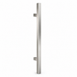 Maniglione Per Porta Modello Quadrato Dritto In Acciaio Inox Brackle