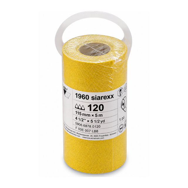 ROTOLINO 1960 SIAREX 115mm x 5mt GRANA 180 SIA