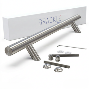Maniglione 302 Zancato Per Porta In Acciaio Inox Brackle