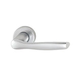Brackle maniglia per porta ginevra, finitura argento, immagine 1