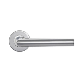 Brackle maniglia per porta merope, finitura cromo satinato, immagine 1