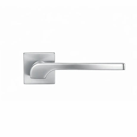 Brackle maniglia per porta mirea, finitura cromo satinato, immagine 1