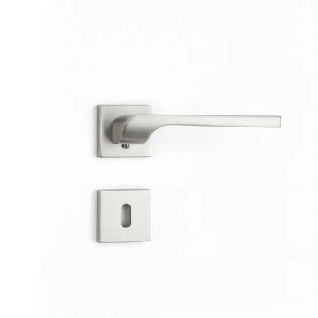 Brackle maniglia per porta mirea, finitura cromo satinato, immagine 2