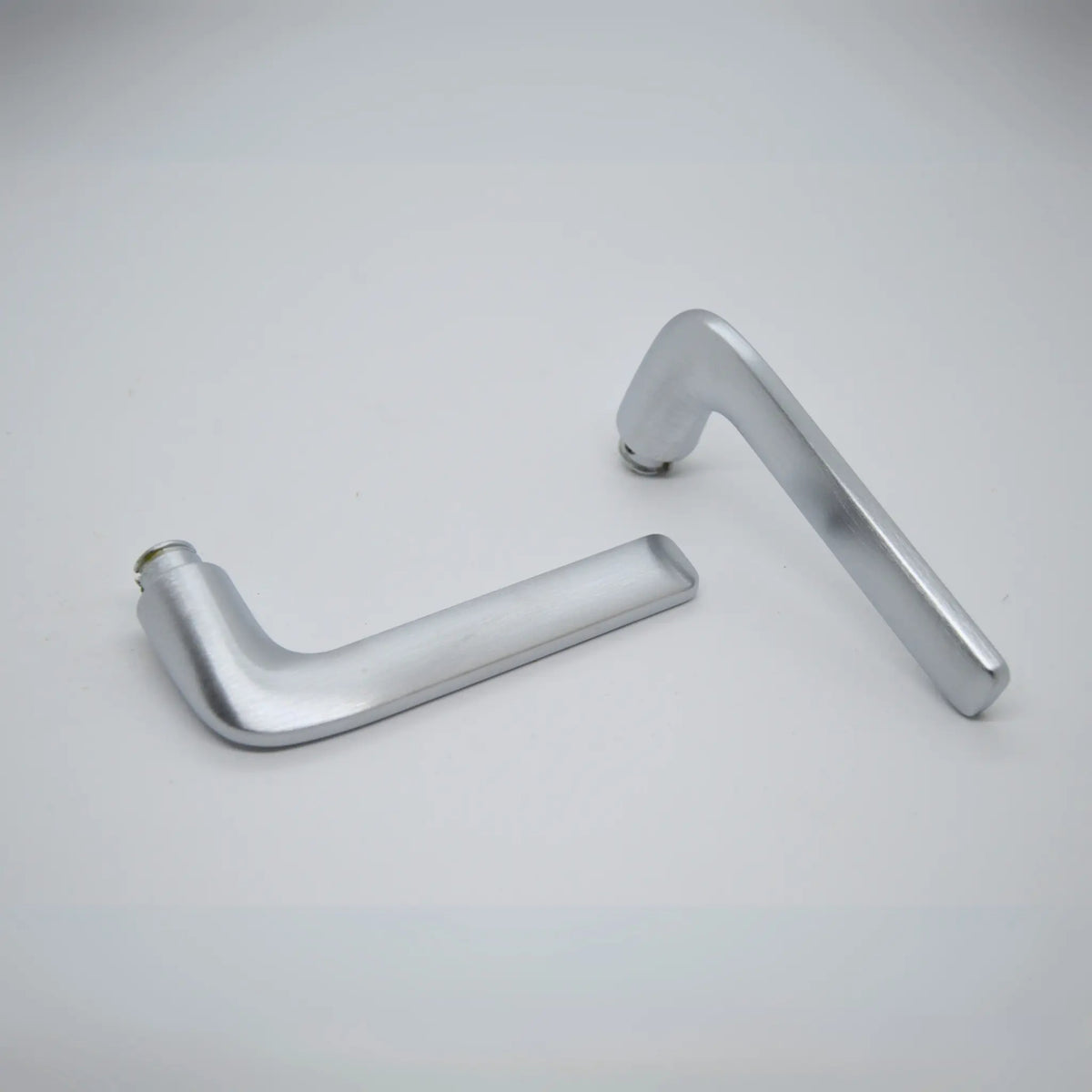 Brackle maniglia per porta selene, finitura cromo satinato, immagine 2