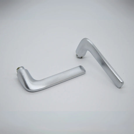 Brackle maniglia per porta selene, finitura cromo satinato, immagine 2