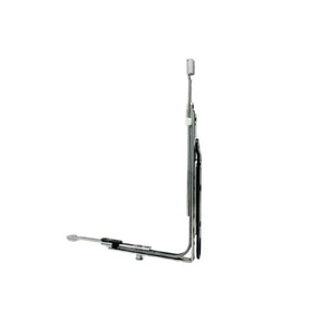 MOVIMENTO ANGOLARE MUTLIMATIC PER ASTA A LEVA VARIABILE 1250 CON LEVA 1 FUNGO HBB 801-1250 ARGENTO Maico srl
